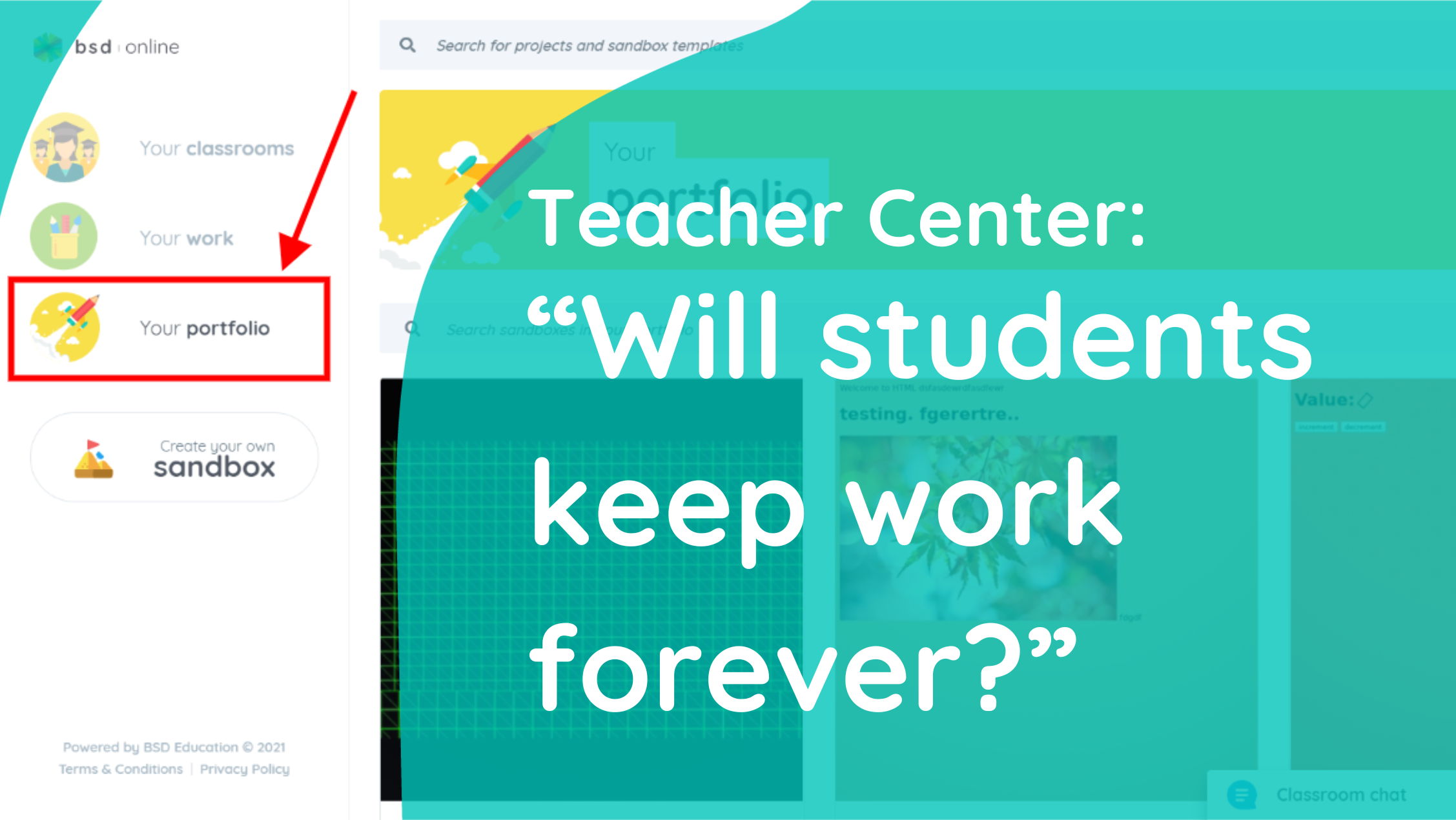 “Will students keep work forever?”